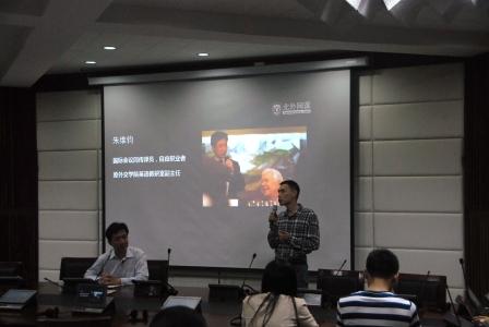 资深译员朱维钧来公司讲座-高翻学院-2016.05.09-照片01
